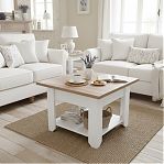 Столик журнальный Прованс, ЛДСП, МДФ, для гостиной, 480х650х650 мм