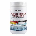 Средство для дезинфекции бассейнов Poolenberg Хлор-60Т Ударный, таблетки по 20 грамм, 1 кг