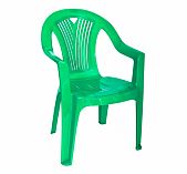 Кресло пластиковое Стандарт Пластик Салют 217504, зеленый