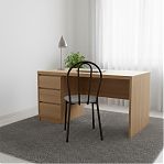 Стул New Victoria с мягким сиденьем, античная медь, серый, 35х38х87 см