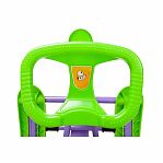 Снегокат Nika, Twiny1 Спорт, TW1+/МН, Монстр, сиреневый каркас, сталь, складная спинка, 405х485х990 мм