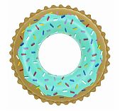 Круг для плавания Bestway Sweet Donut 36300, надувной, устойчивая конструкция, 91 см