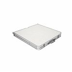 Стол складной Ecos TD-02 60х60х90 см алюминий+мдф