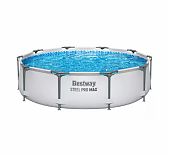 Бассейн Bestway каркасный Steel Pro Max фильтр-насос 4678 л 76х305 см