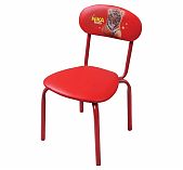 Стул детский Nika Тигренок с мягким сидением, алый, 32х35х55 см