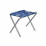 Набор складной мебели NIKA ССТ-К2/4, стол и 4 стула, голубой-джинс, 70х525х530 мм