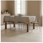 Стул Nika Ника7 СТ7/Б, белый матовый, жесткое сиденье, металлокаркас, 410х475х780 мм