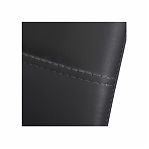 Стул Джокер 492468, 390х370х430 мм, темный графит на серебре, сиденье квадратное, на металлических ножках