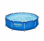 Бассейн каркасный Bestway Steel Pro 56679, с фильтр-насосом, синий, 76х305 см