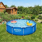 Бассейн каркасный Bestway Steel Pro 56679, с фильтр-насосом, синий, 76х305 см