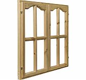 Верандный блок арочный 1.5х1.2 м