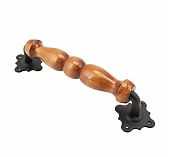 Ручка декоративная Domart, мод. 11, 012300, сталь, черная, 280 мм