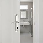 Ручки на планке Avers HP-85.0426-CR, алюминий, хром, для цилиндровых замков