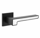 Ручка дверная Code Deco H-30120 -A- BLM/W матовый черный-белый