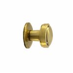 Ручка дверная Кнопка S6601, 50 мм-144g AB, металлическая, на стержне, бронза