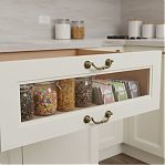 Ручка-скоба мебельная Boyard C9120, RS091AB.3/78, старинная латунь, 78 мм