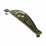 Ручка-скоба Kerron Classic RS-036-96, BA, бронза, 96 мм, мебельная