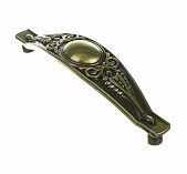 Ручка-скоба Kerron Classic RS-036-96, BA, бронза, 96 мм, мебельная