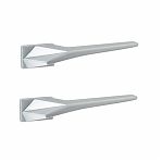 Ручки дверные Code Deco Fusion H-100155-A-CRS, алюминий, сатинированный хром