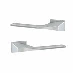Ручки дверные Code Deco Fusion H-100156-A-CRS, алюминий, сатинированный хром