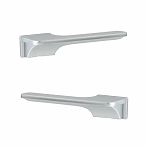 Ручки дверные Code Deco Fusion H-100161-A-CRS, алюминий, сатинированный хром