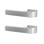 Ручки дверные Code Deco Fusion H-100162-A-CRS, алюминий, сатинированный хром