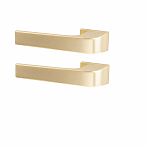 Ручки дверные Code Deco Fusion H-100162-A-GMS, алюминий, сатинированное золото