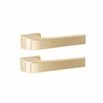 Ручки дверные Code Deco Fusion H-100162-A-GMS, алюминий, сатинированное золото