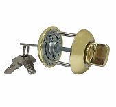 Накладка-фиксатор Maxi Locks RW1ET PB/CP с ключом, полированная латунь, хром