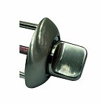 Накладка-фиксатор Maxi Locks RW1ET SN/CP с ключом, матовый никель, хром