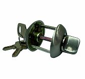 Накладка-фиксатор Maxi Locks RW1ET SN/CP с ключом, матовый никель, хром