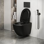 Унитаз подвесной Grossman GR-4411B чёрный