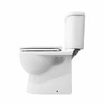 Унитаз  напольный Sanita luxe Art Comfort 248464, с бачком и сиденьем, белый