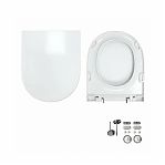 Унитаз  напольный Sanita luxe Art Comfort 248464, с бачком и сиденьем, белый