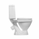 Унитаз-компакт напольный Sanita Лада WC.CC/Lada/1-P/WHT.G/S1, 248494, белый