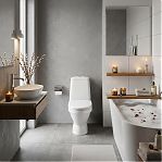 Унитаз-компакт напольный Sanita Лада WC.CC/Lada/1-P/WHT.G/S1, 248494, белый