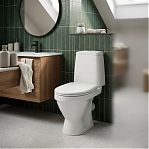 Унитаз-компакт напольный Sanita Лада WC.CC/Lada/1-P/WHT.G/S1, 248494, белый