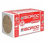 Утеплитель Isoroc Изолайт для перегородок, стен 50х600х1000 мм, 4.8 кв.м, 8 плит