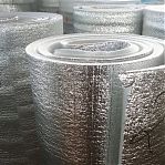 Утеплитель Тепофол В фольга, вспененный полиэтилен, двусторонний, 10 мм, ширина 1050 мм, на отрез от 1 п.м