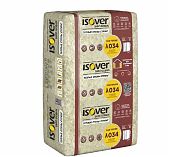 Утеплитель Isover Теплые стены Стронг для перегородок, кровли, стен 100х610х1000 мм 3.05 кв.м, 5 плит