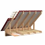 Утеплитель Rockwool Лайт Баттс для перекрытий, стен 100х600х1000 мм, 3 кв.м, 5 плит