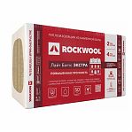 Утеплитель Rockwool Лайт Баттс Экстра для кровли, перекрытий, стен 50х600х1000 мм, 4.8 кв.м, 8 плит