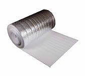 Утеплитель Тепофол самоклеющийся, фольга, вспененный полиэтилен 5 мм, ширина 1000 мм, на отрез от 1 п.м