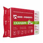 Утеплитель Rockwool Скандик для стен, пола, перекрытий, 50х600х800 мм, 5.76 кв.м, 12 плит