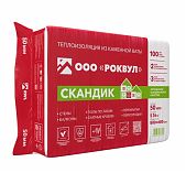 Утеплитель Rockwool Скандик для стен, пола, перекрытий, 50х600х800 мм, 5.76 кв.м, 12 плит