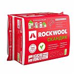 Утеплитель Rockwool СКАНДИК 50х600х800 мм, 5.76 кв.м, в упаковке 12 плит