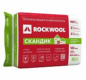 Утеплитель ROCKWOOL СКАНДИК 100х600х800 мм  2.88 кв.м