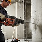 Зубило лопаточное Hanskonner H9018-HEX-F30X410X35, хвостовик SDS-plus