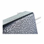 Замок накладной Аллюр ЗН1-2-3, 5 ключей, 2 ригеля, цилиндровый механизм, серебристый