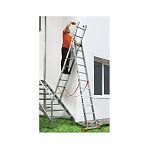 Лестница-стремянка Эйфель Классик, 14 ступеней, 3 секции, алюминиевая, нагрузка до 150 кг